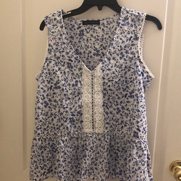 Marks & Spencer Tops - Marks & Spencer Peplum Blouse